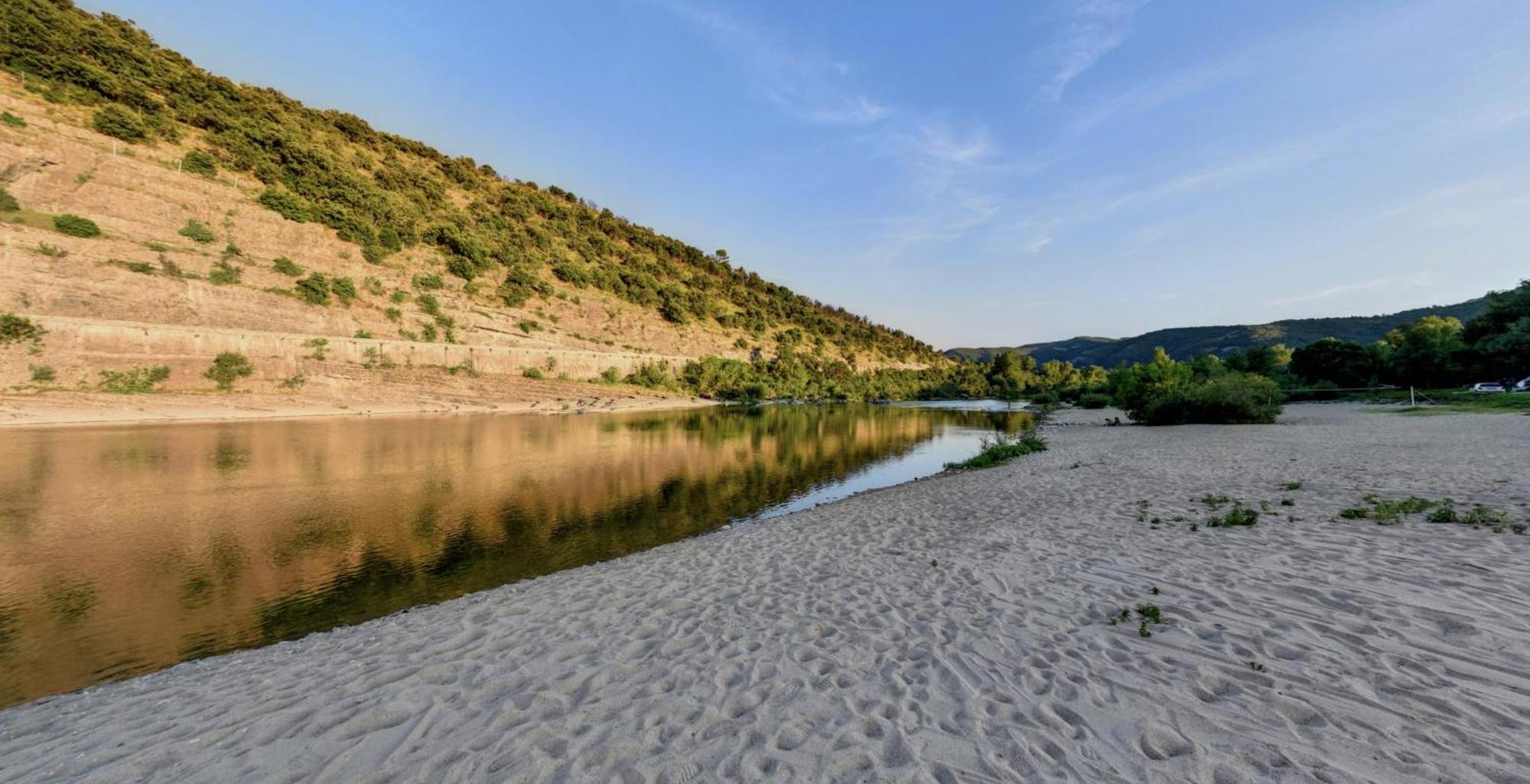 Aloha Plage Camping 4Etoiles Sampzon Exteriér fotografie