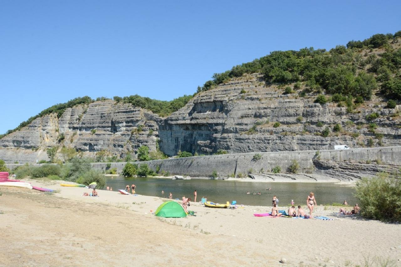 Aloha Plage Camping 4Etoiles Sampzon Exteriér fotografie